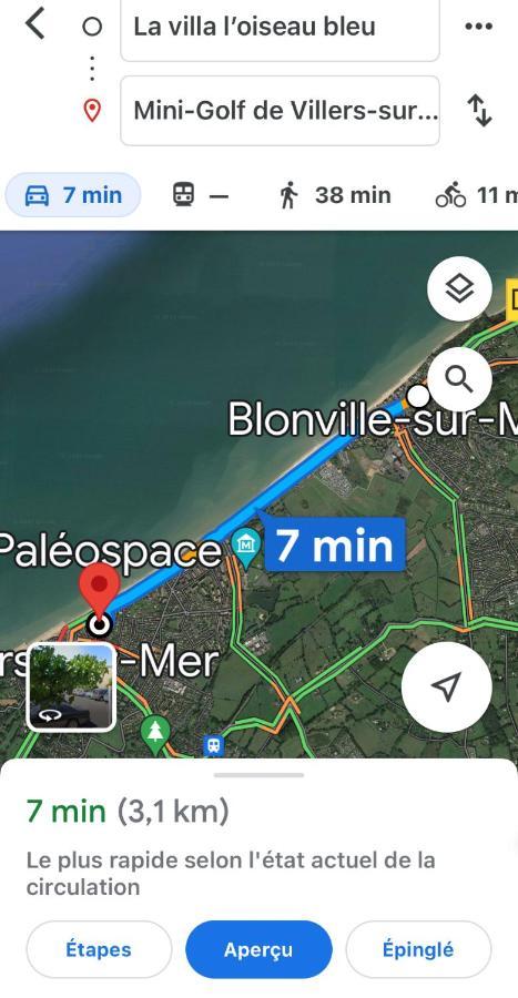 La Villa L'Oiseau Bleu Proche De La Plage Et De Deauville !!! Awards 2025 Blonville-sur-Mer Bagian luar foto
