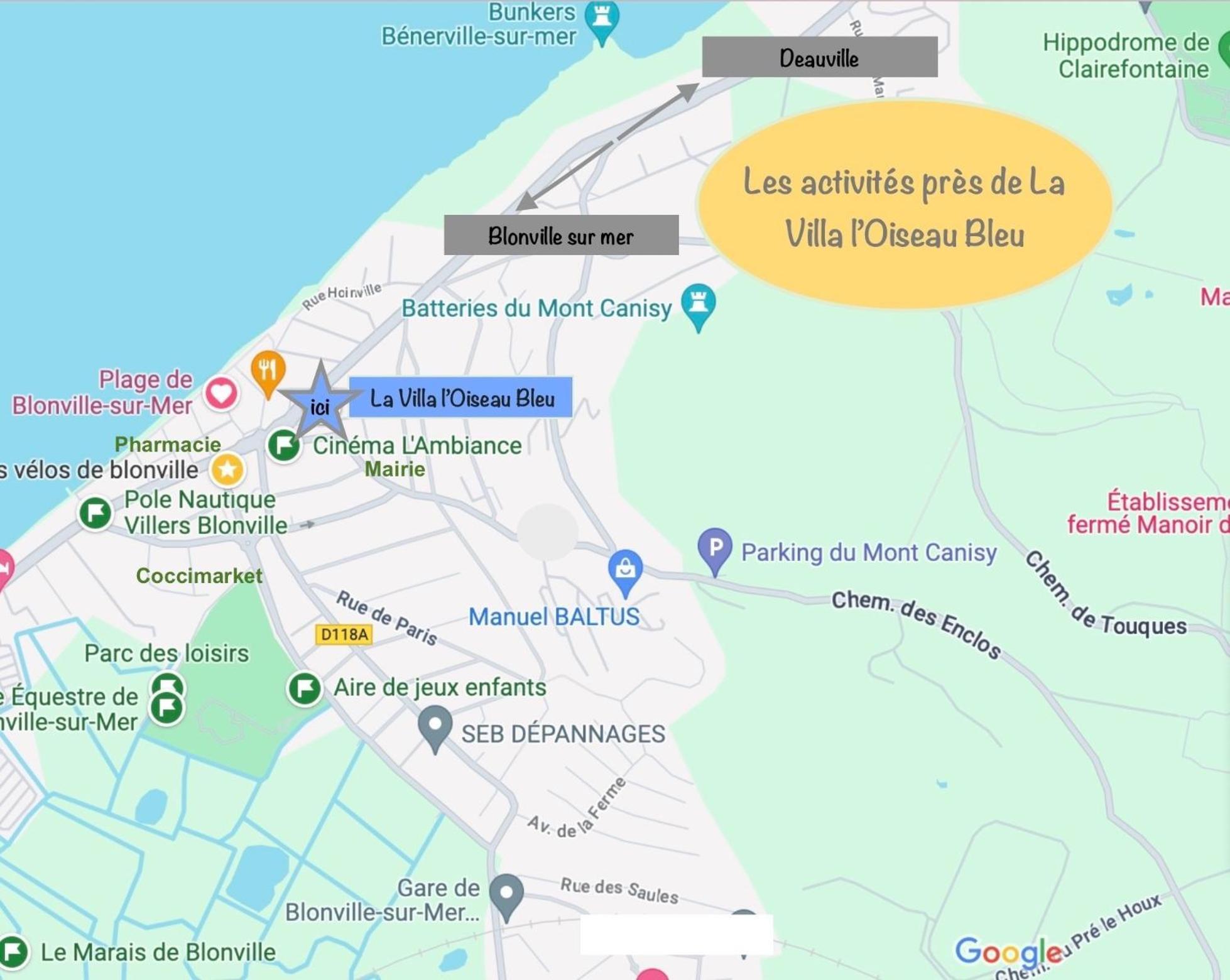 La Villa L'Oiseau Bleu Proche De La Plage Et De Deauville !!! Awards 2025 Blonville-sur-Mer Bagian luar foto